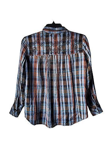 Free People Magical Plaid Long Sleeve T-Shirt (view 2)