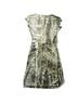 Cache Snake Print Green Brown Casual Dress Size S - photo 2