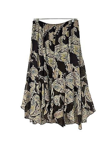 Soft Surroundings Handkerchief Hem Midi Casual Skirt (view 2)