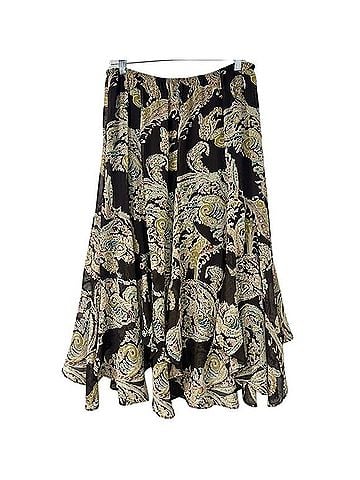 Soft Surroundings Handkerchief Hem Midi Casual Skirt (view 1)