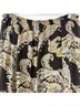 Soft Surroundings 100% Polyester Paisley Floral Brown Gold Casual Skirt Size M (petite) - photo 4