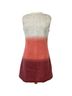 Hoss Intropia Ombre Gray Burgundy Red Wool Dress Size M - photo 1