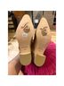 Free People 100% Leather Brown Tan Ankle Boots Size 9 - photo 3
