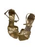 Lilly Pulitzer Gold Heels Size 7 - photo 1