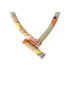 Hermès 100% Silk Multi Color Hermès Bride Necklace PM in Multicolor Silk One size - photo 7