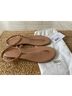 TKEES 100% Leather Tan Sandals Size EU 40 - photo 4