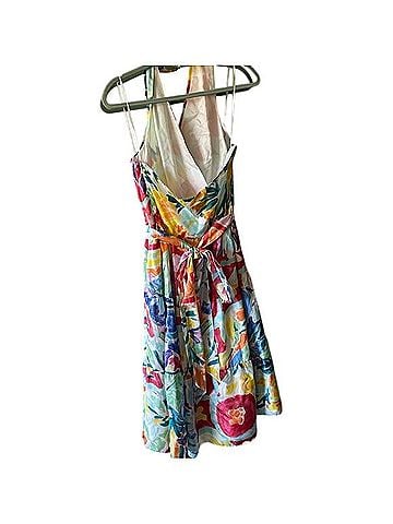 Lauren by Ralph Lauren Silk Halter Dress Cocktail Dress (view 2)