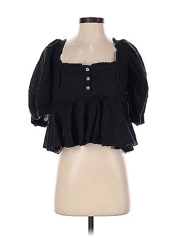 Free People Free People 3/4 Sleeve Blouse (view 1)