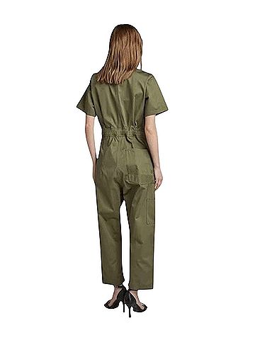 G-Star RAW Relaxed Short Sleeve in Sunlit Twill Jumpsuit (view 2)