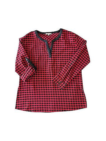 Skies Are Blue Long Sleeve Blouse (view 1)