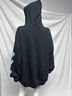 Twisted Heart Hearts Graphic Animal Print Black Pullover Hoodie Size 2X - photo 4