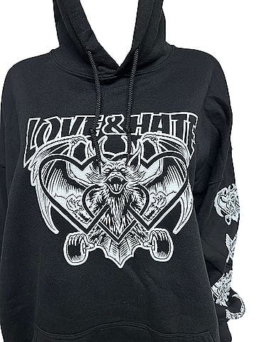 Twisted Heart Pullover Hoodie (view 2)