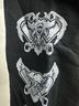 Twisted Heart Hearts Graphic Animal Print Black Pullover Hoodie Size 2X - photo 3