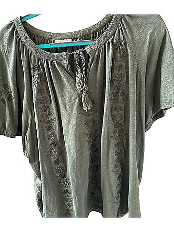 Style&Co Short Sleeve Blouse (view 1)