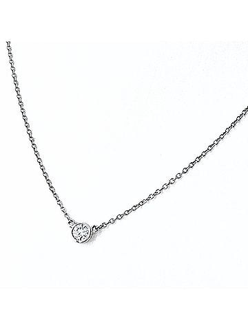 Tiffany & Co. Tiffany &amp; Co. By the Yard Necklace, Platinum Pendant, Diamond Pt950, Diamond, Women's (view 1)