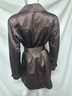 George 100% Polyester Brown Trenchcoat Size M - photo 3