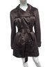George 100% Polyester Brown Trenchcoat Size M - photo 1