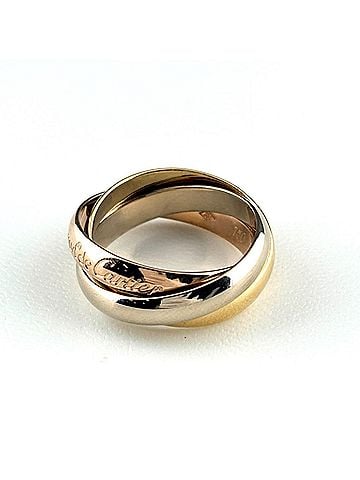 Cartier Cartier Trinity Ring, Yellow Gold (YG), 750, Women's Ring (view 2)