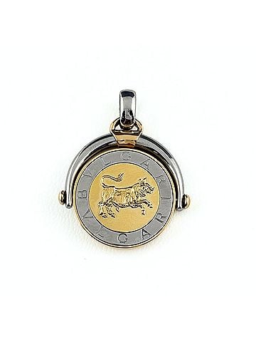 Bvlgari Bulgari BVLGARI Horoscope Top YG Yellow Gold Pendant 750 Women's (view 1)