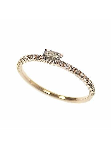 Cartier Cartier Diamond Ring Etincelle de Women's 18KPG (#52) 1.3g 18K Pink Gold 750 B4216747 (view 1)