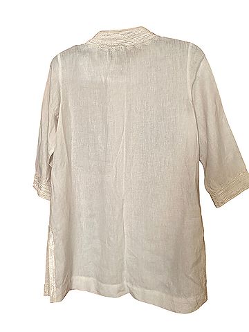 Soft Surroundings Long Sleeve Button-Down Shirt (view 2)