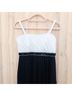 En Focus Studio 100% Polyester Black White Cocktail Dress Size 6 - photo 4