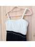 En Focus Studio 100% Polyester Black White Cocktail Dress Size 6 - photo 8