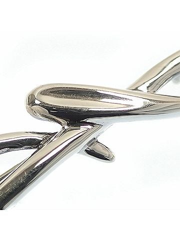 Tiffany & Co. Tiffany &amp; Co. Initial Brooch for Women, SV925, 3.3g, Silver (view 2)