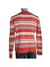 Liz Claiborne 100% Cotton Stripes Pink White Pullover Sweater Size L - photo 2