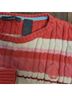 Liz Claiborne 100% Cotton Stripes Pink White Pullover Sweater Size L - photo 6
