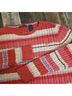 Liz Claiborne 100% Cotton Stripes Pink White Pullover Sweater Size L - photo 4