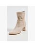 Marion Parke 100% Suede Tan Ankle Boots Size EU 37 - photo 6