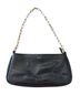 Aldo Black Gold Leather Clutch One size - photo 1