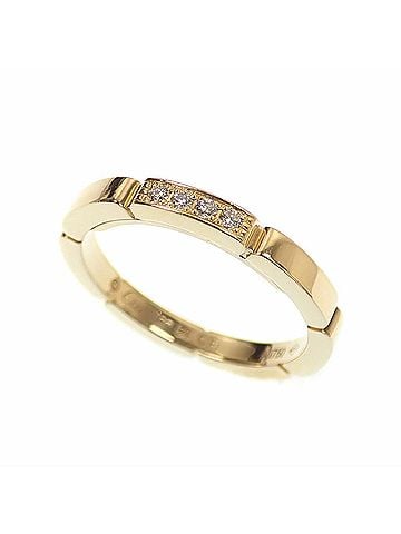 Cartier Cartier Maillon Panthère Ring, Women's, Diamond, 18K Yellow Gold (#54), 4.5g, Gold 750, 4 Diamonds, B4080300 (view 1)