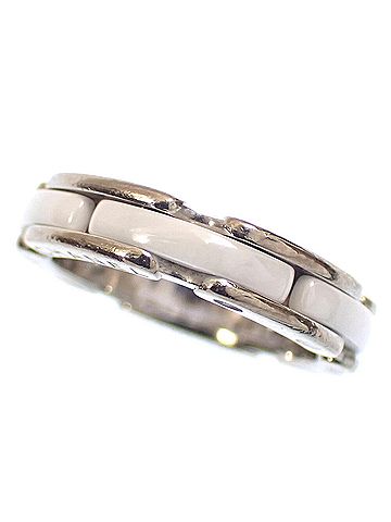 Chanel Chanel Ultra Ring for Women, 18K White Gold (#46), 5.1g, 750 Gold (view 2)