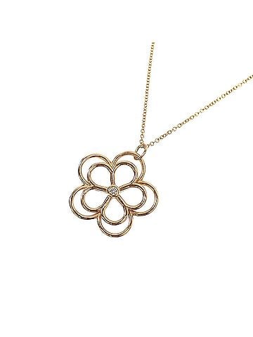 Tiffany & Co. Tiffany &amp; Co. Garden Flower Necklace for Women, 18K Yellow Gold (4.7g), 750 (view 1)