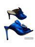 Enzo Angiolini 100% Fabric Blue Heels Size 7 1/2 - photo 3