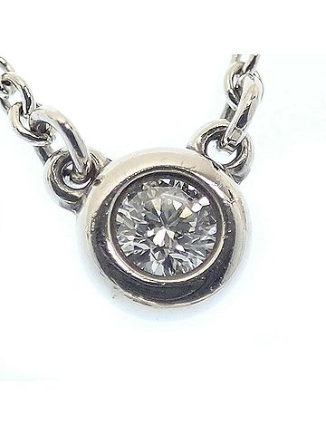 Tiffany & Co. Tiffany &amp; Co. By the Yard Necklace for Women, Diamond, SV925, 1.6g, Silver (view 2)