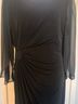 Connected Apparel Black Cocktail Dress Size 16 - photo 4