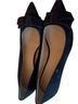 Ann Taylor 100% Other Black Flats Size 8 1/2 - photo 1