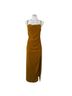 STAUD Gold Casual Dress Size L - photo 1