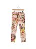 Tory Burch Floral Pink Green Jeans Size 29 waist - photo 2