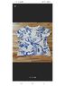 Maeve Floral White Blue Short Sleeve Blouse Size XXS - photo 4