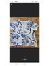 Maeve Floral White Blue Short Sleeve Blouse Size XXS - photo 3