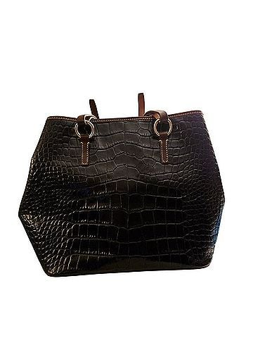Dooney & Bourke Dooney &amp; Bourke Leather Shoulder Bag (view 2)
