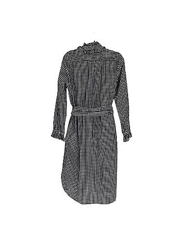 J.Crew Classic-fit ruffleneck shirtdress Casual Dress (view 2)