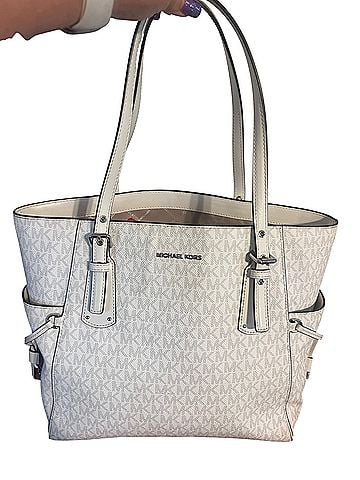 Michael Kors Leather Tote (view 1)