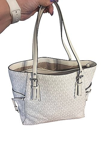 Michael Kors Leather Tote (view 2)