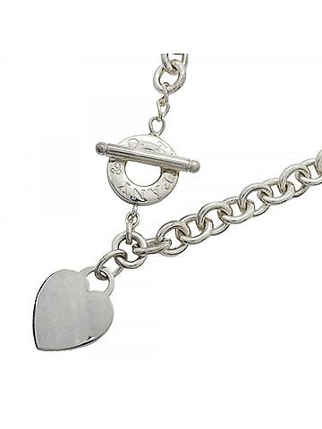 Tiffany & Co. Tiffany &amp; Co. Necklace, Heart Tag, Toggle, Sterling Silver 925, Women's (view 1)