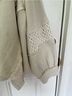 Pol Plaid Ivory Long Sleeve Top Size M - photo 4